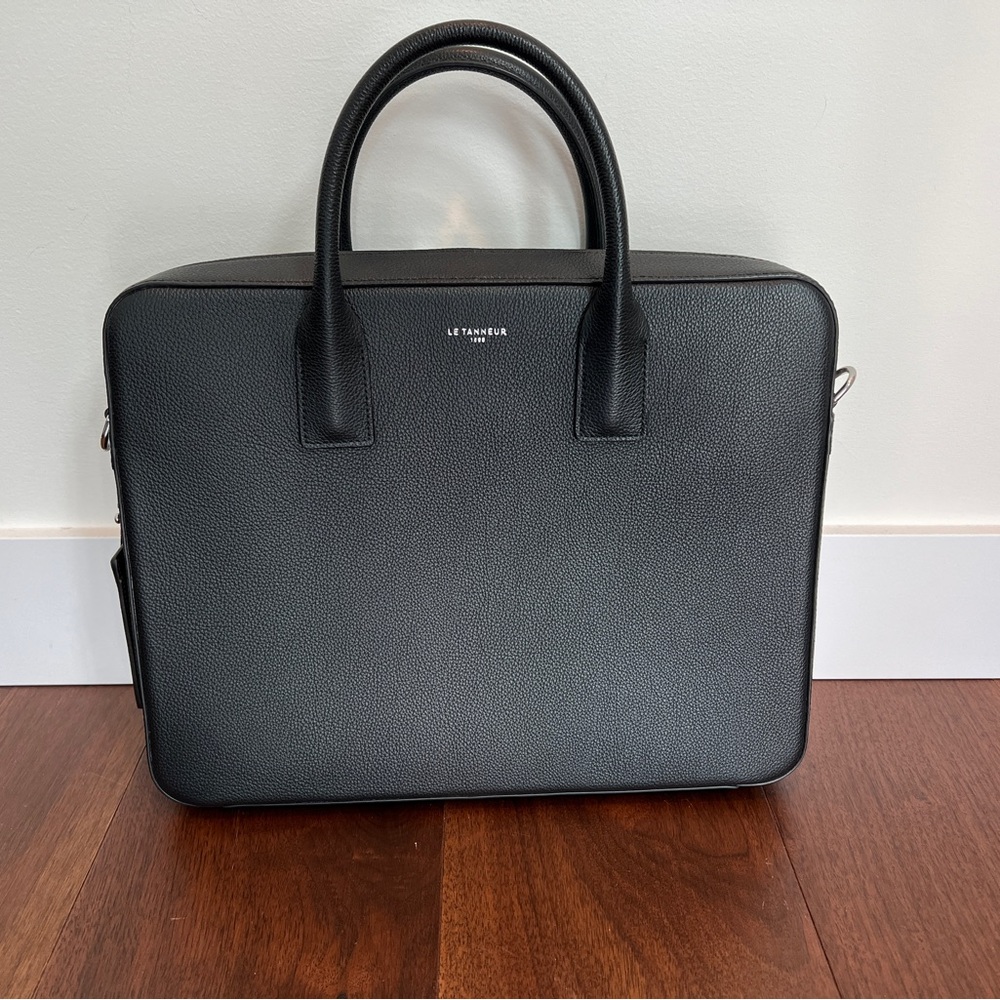 Le Tanneur Leather Laptop Bag